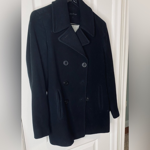 Calvin Klein Jackets & Blazers - Calvin Klein Black Pea Coat